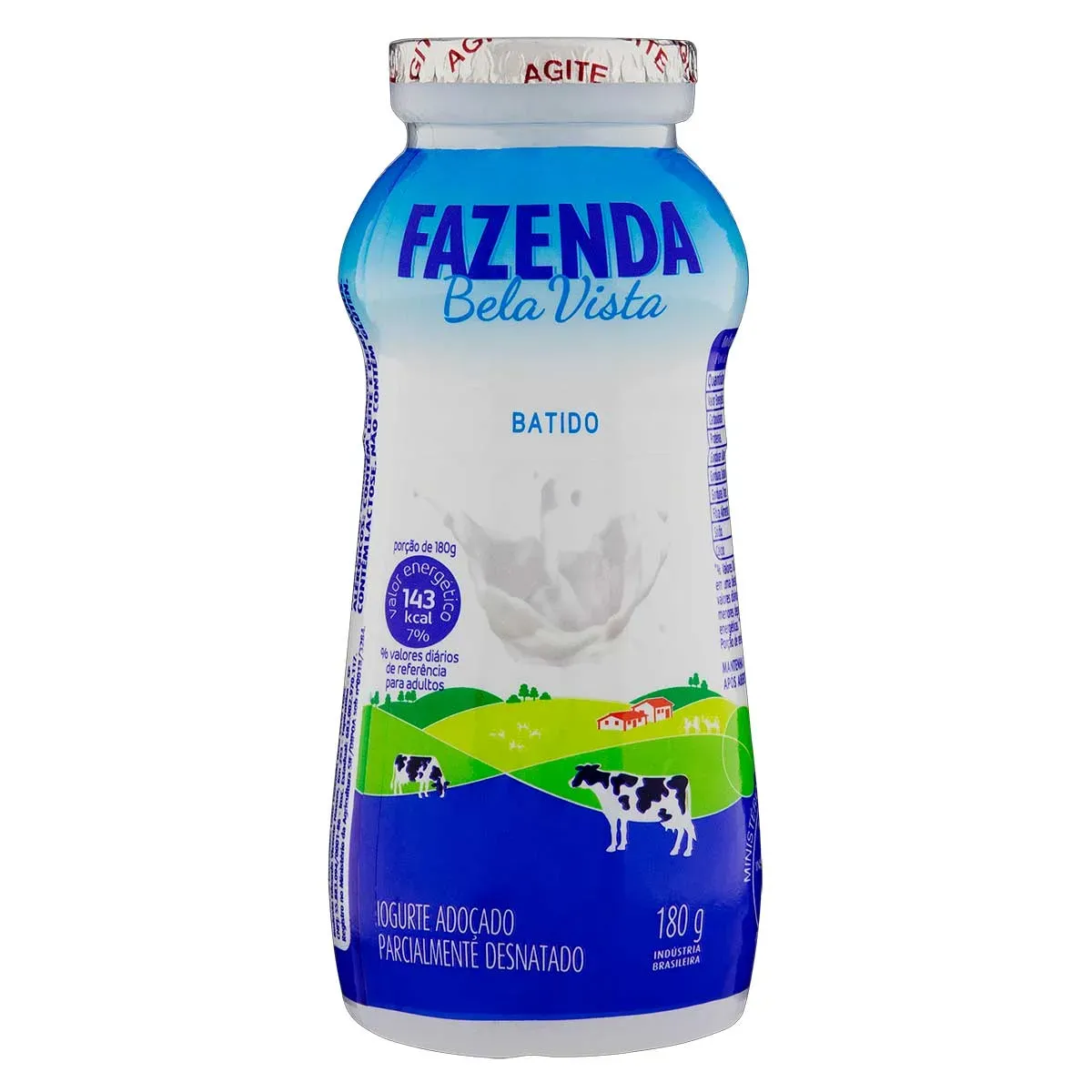 Iogurte Semidesnatado Batido Bela Vista 180G