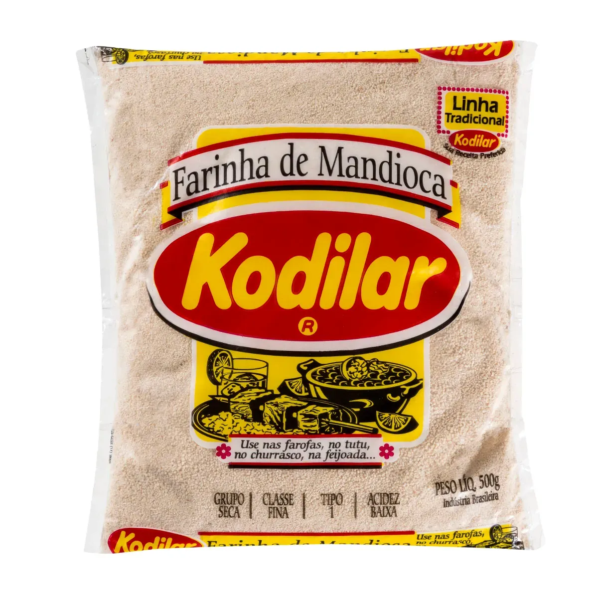Farinha de Mandioca Fina Kodilar 500G