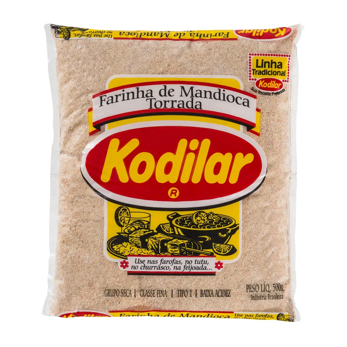 Farinha de Mandioca Torrada Kodilar 500G