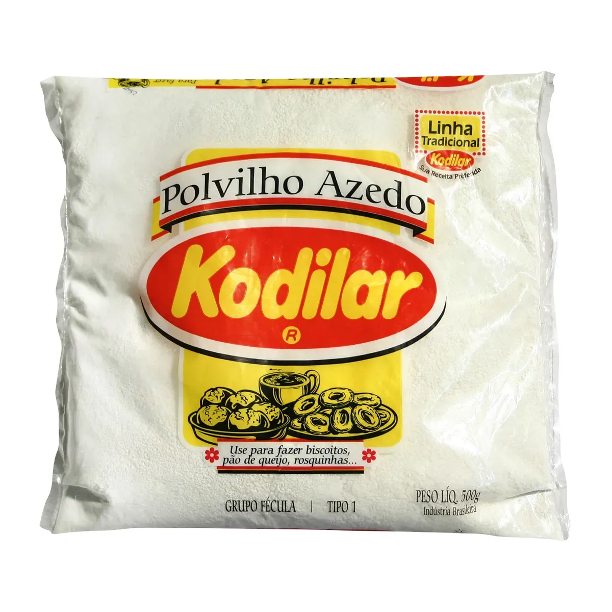 Farinha para Polvilho Azedo Kodilar 500G