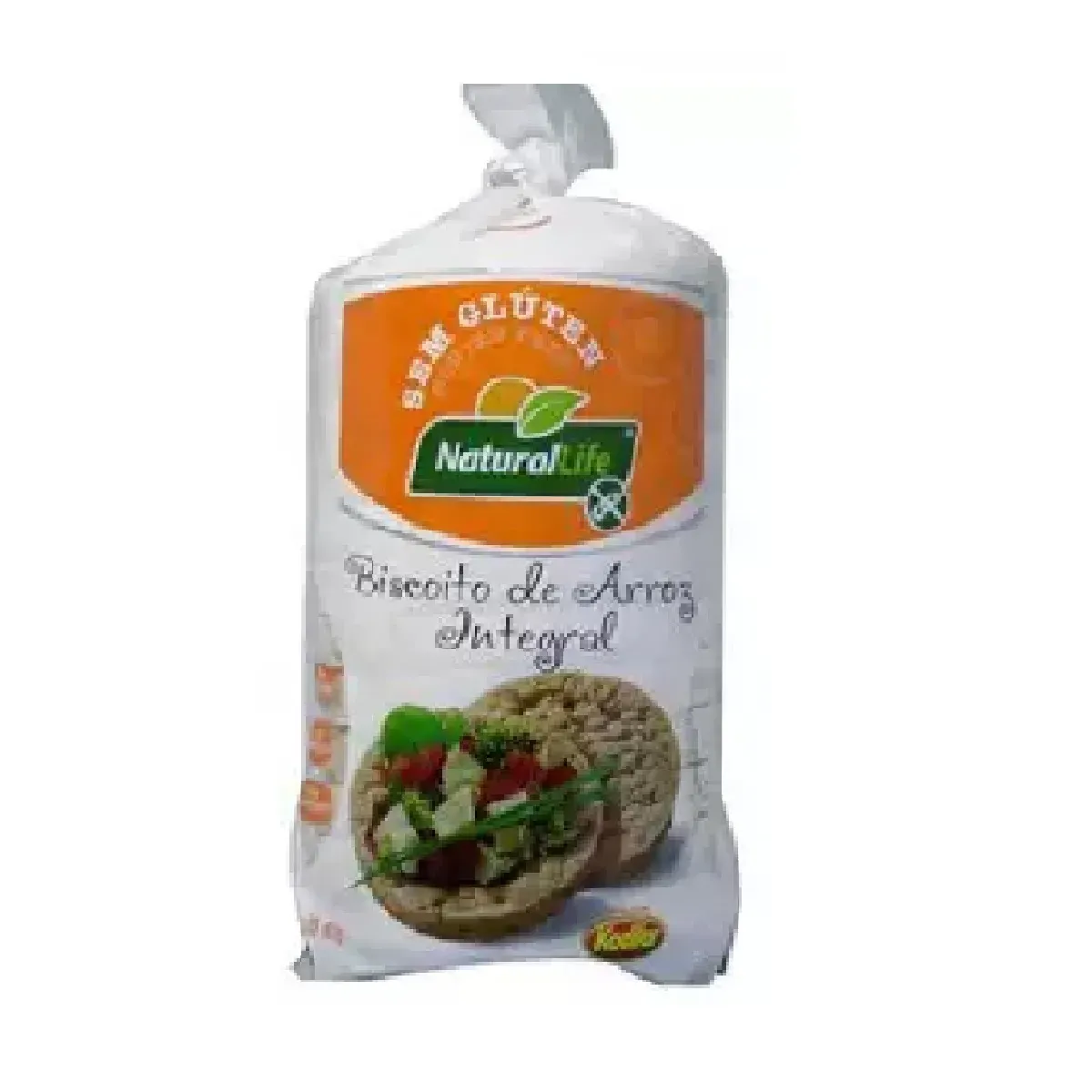 Biscoito Arroz Integral Natural Life Kodilar 80G