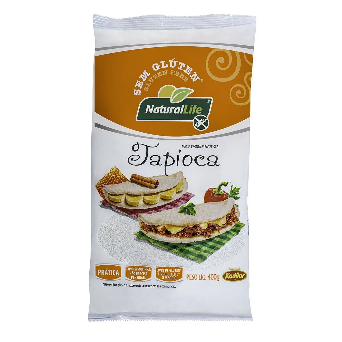 Tapioca Sem Glúten Natural Life Kodilar 400G