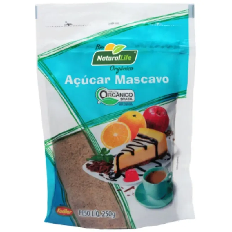 Açúcar Mascavo Orgânico Bio Natural Kodilar 250G