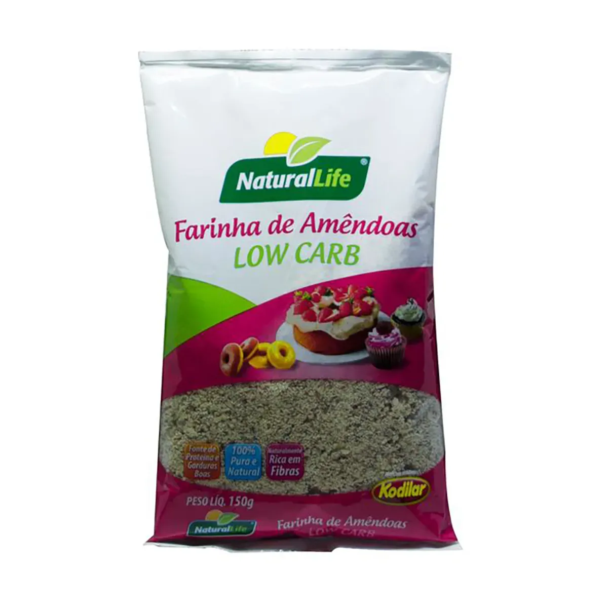 Farinha de Amêndoas Natural Life 150G