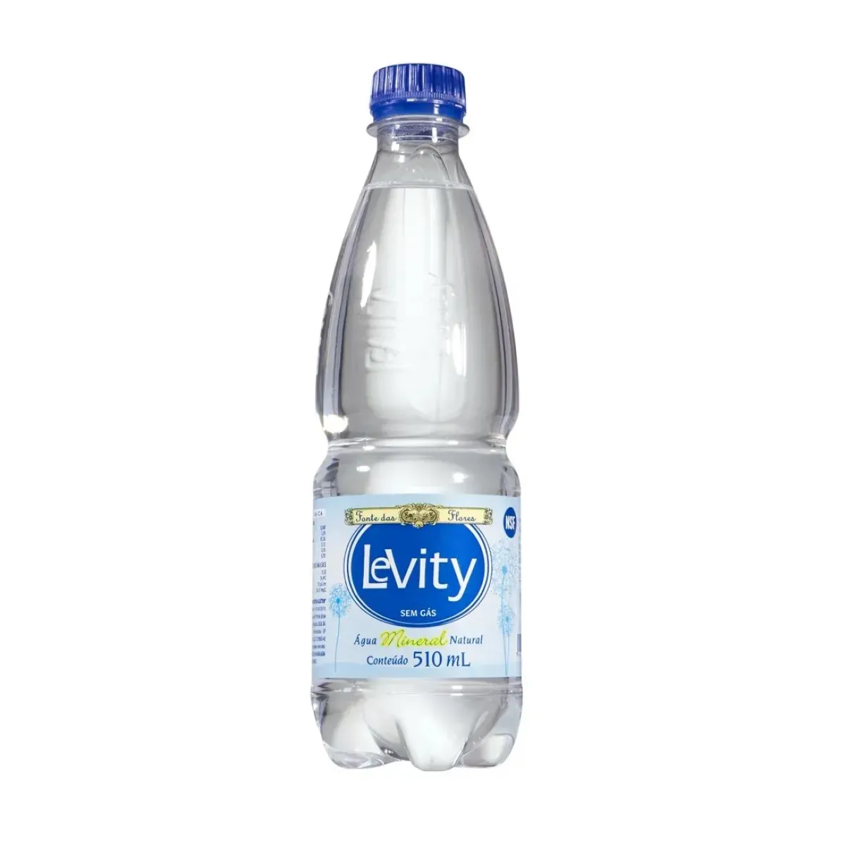 Água Mineral sem Gás Levity 510ML