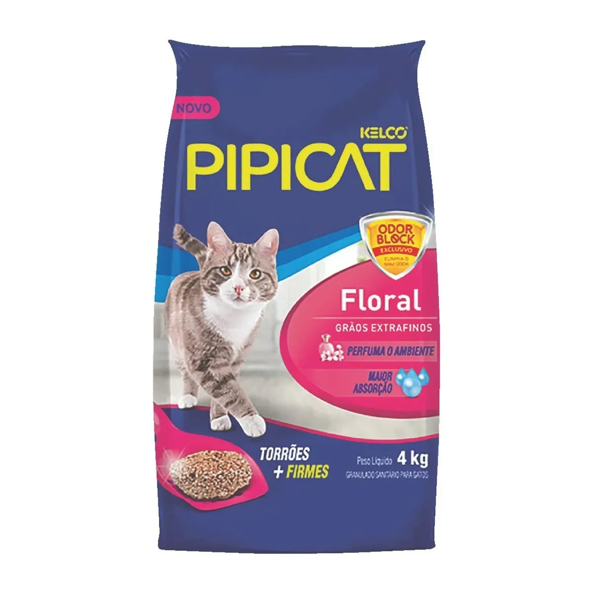 Areia Floral Pipicat 4KG