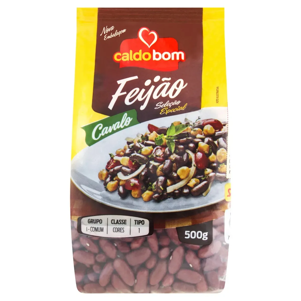 Feijão Cavalo Caldo Bom 500G