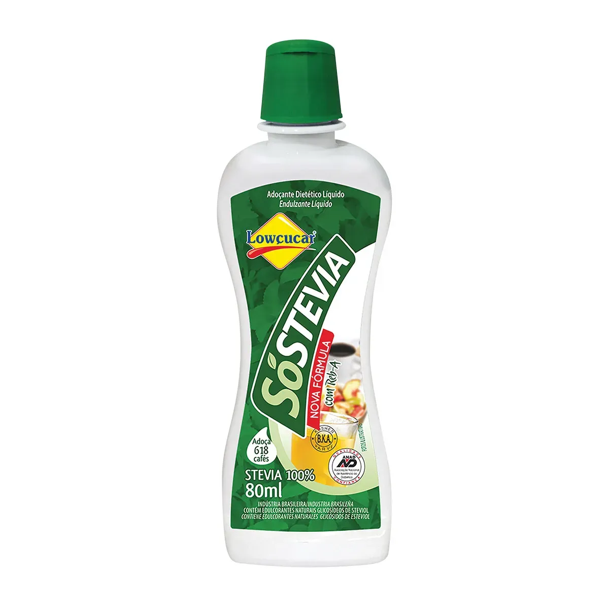 Adoçante Líquido de Stévia Lowçucar 80ML