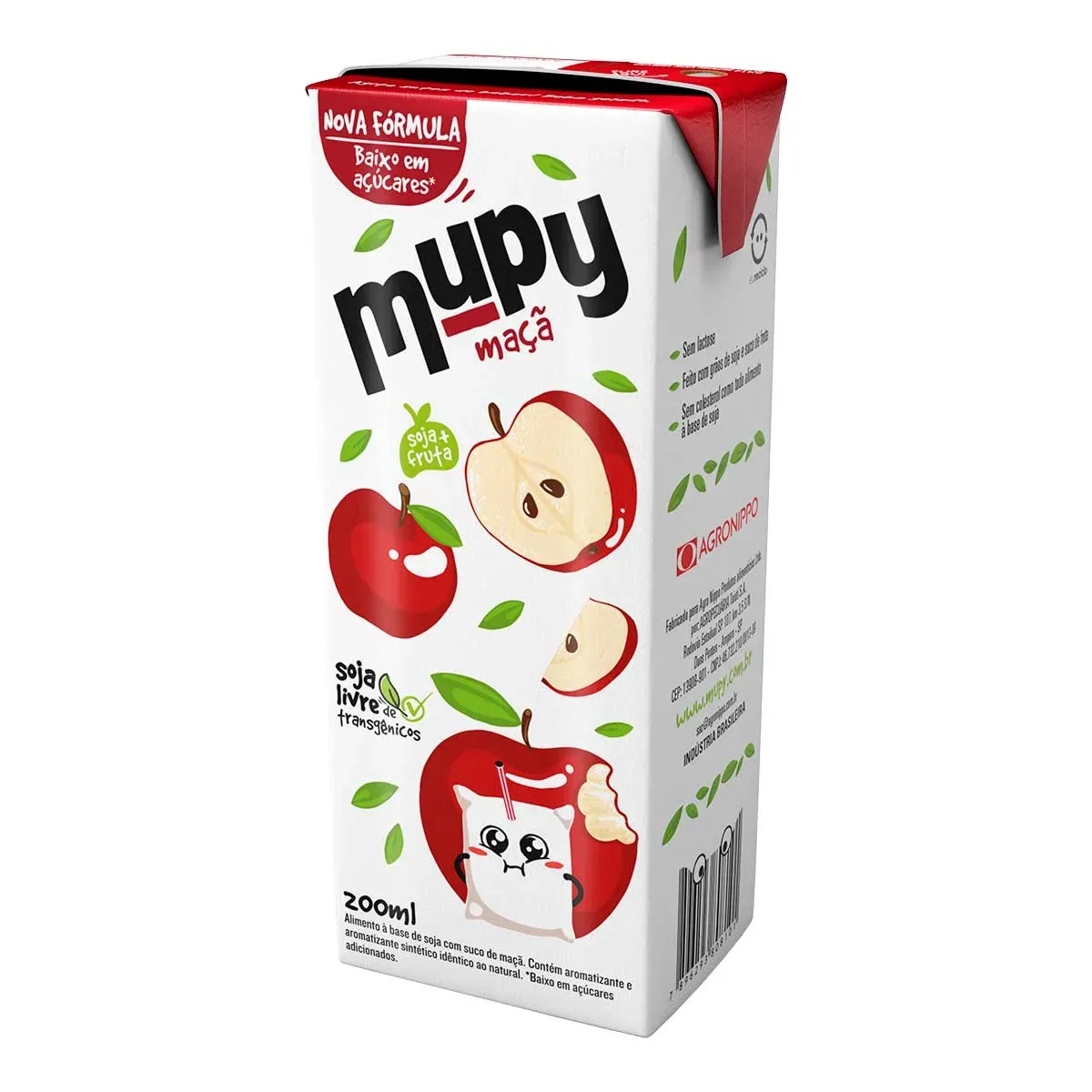 Bebida à Base de Soja Maçã 200ML