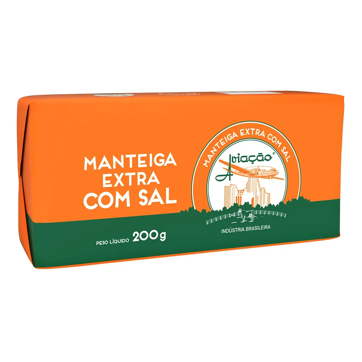 Manteiga com Sal Aviação Barra 200G