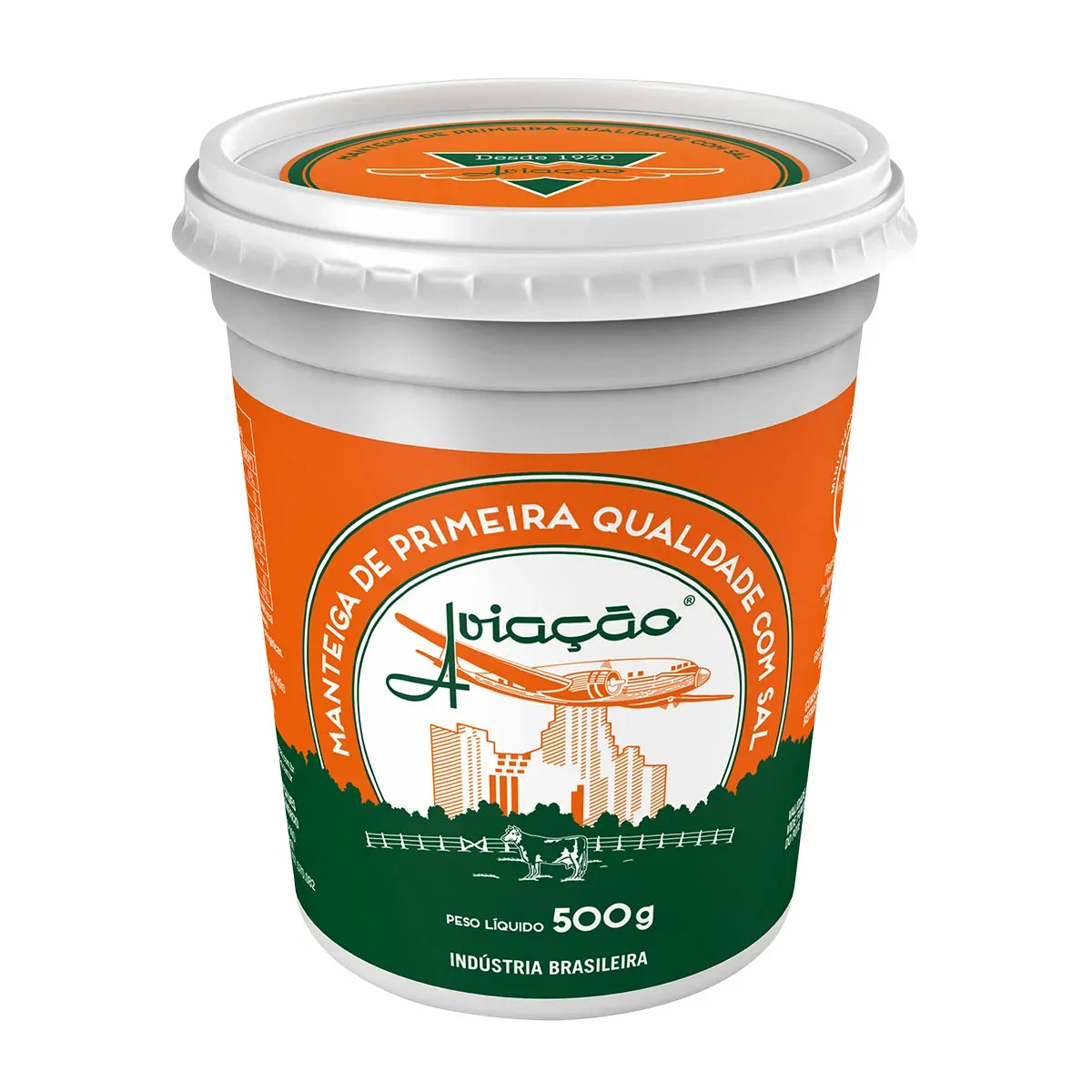 Manteiga com Sal Aviação 500G