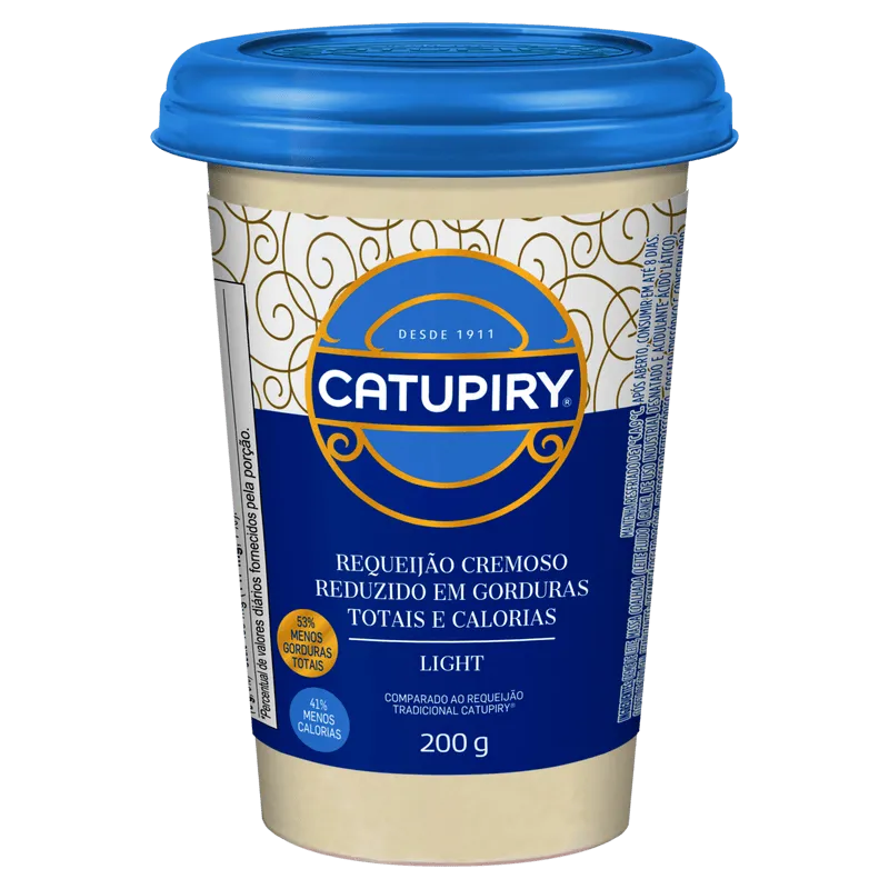 Requeijão Cremoso Catupiry Light 200G