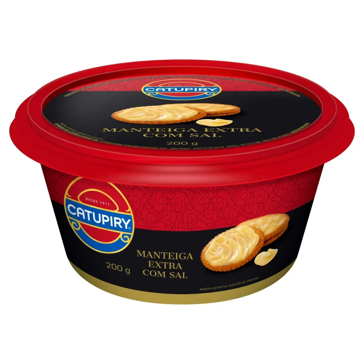 Manteiga Extra com Sal Catupiry 200G
