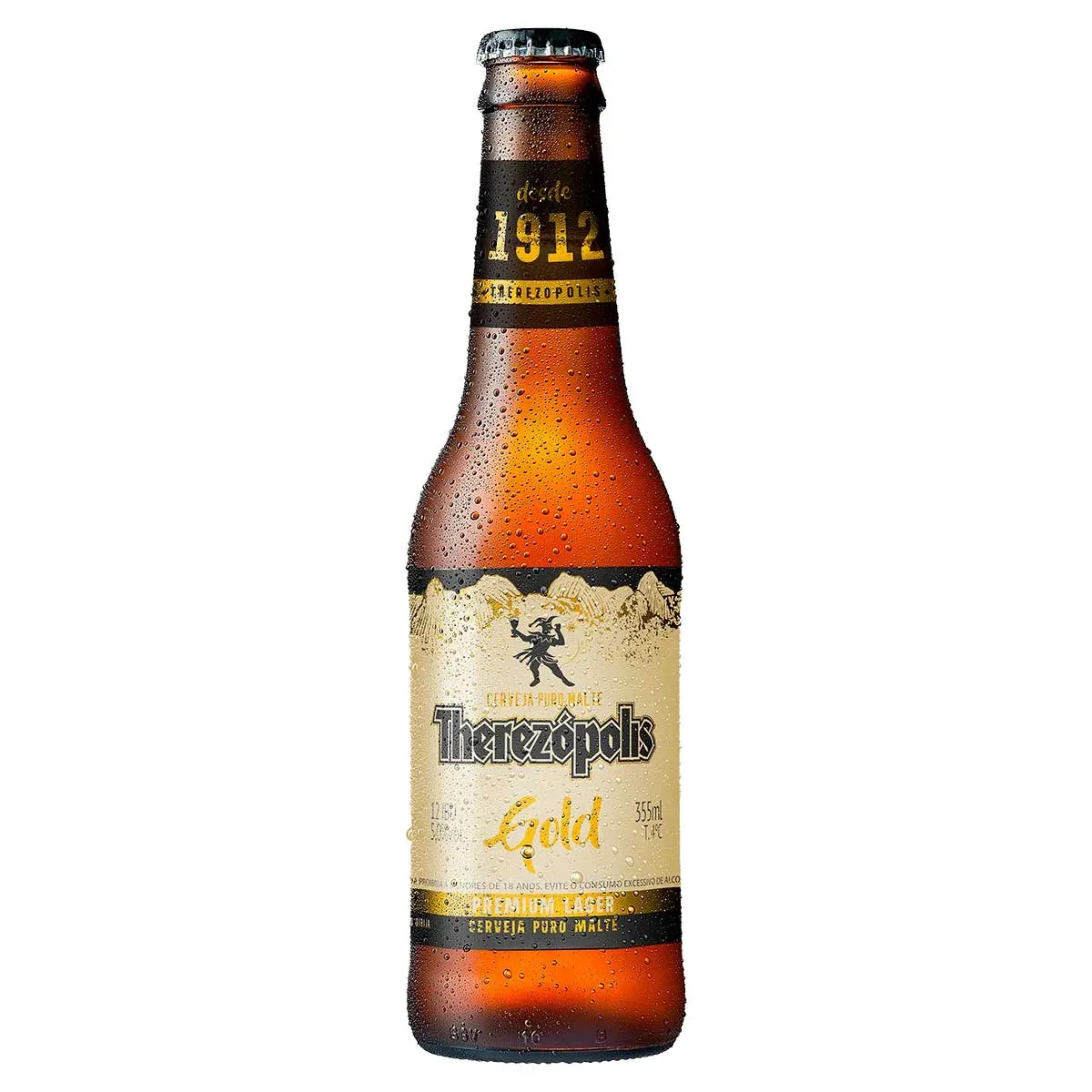 Cerveja Therezópolis Gold Lager 355ML