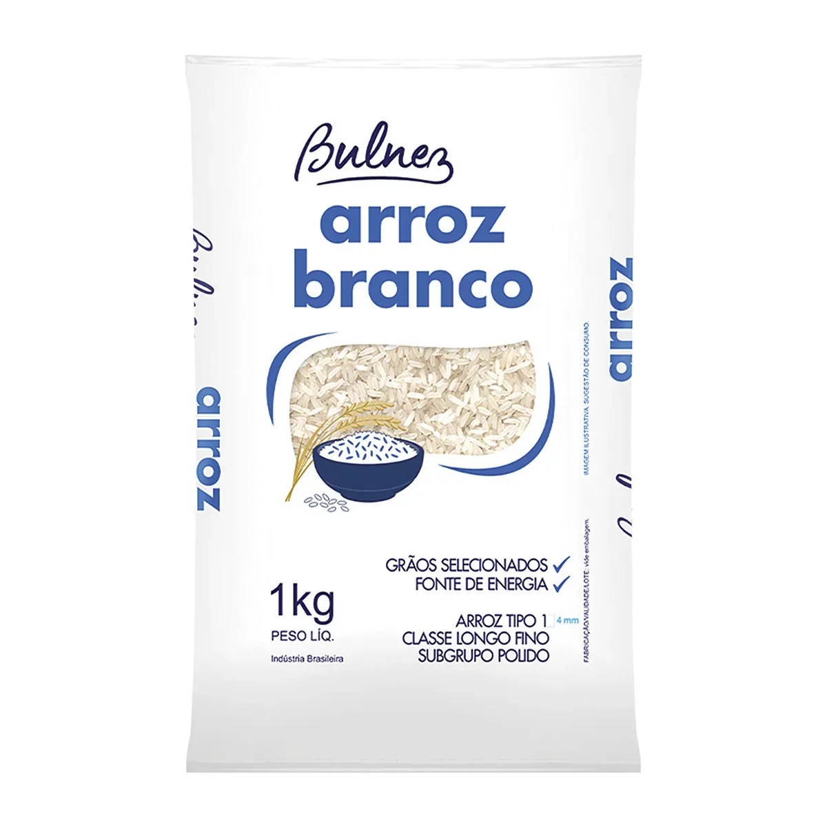 Arroz Agulhinha Bulnez 1KG