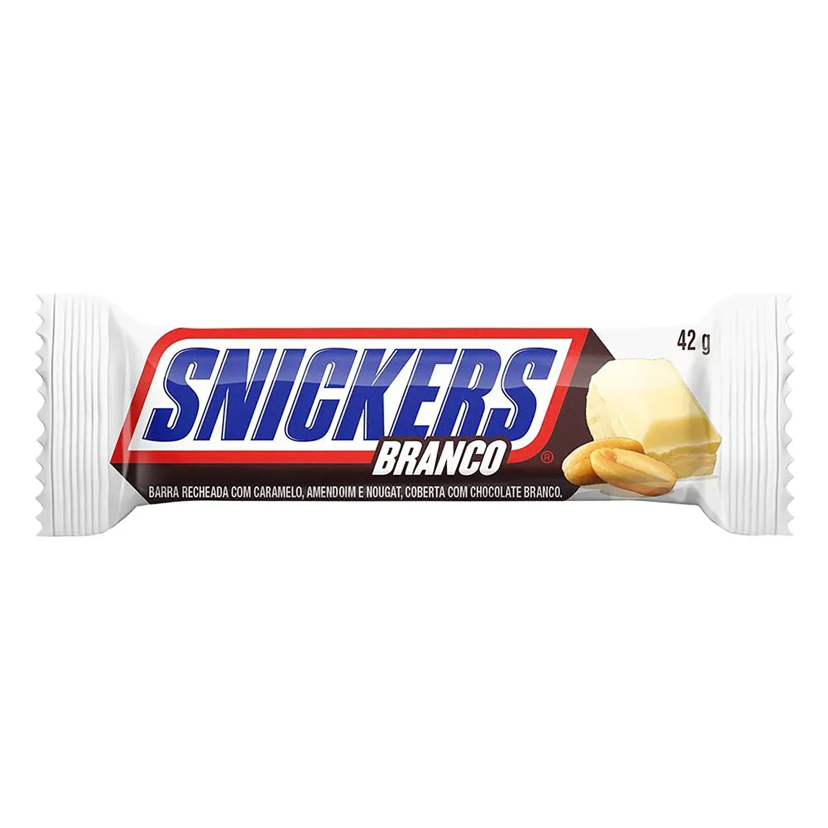 Chocolate Branco Snickers 42G