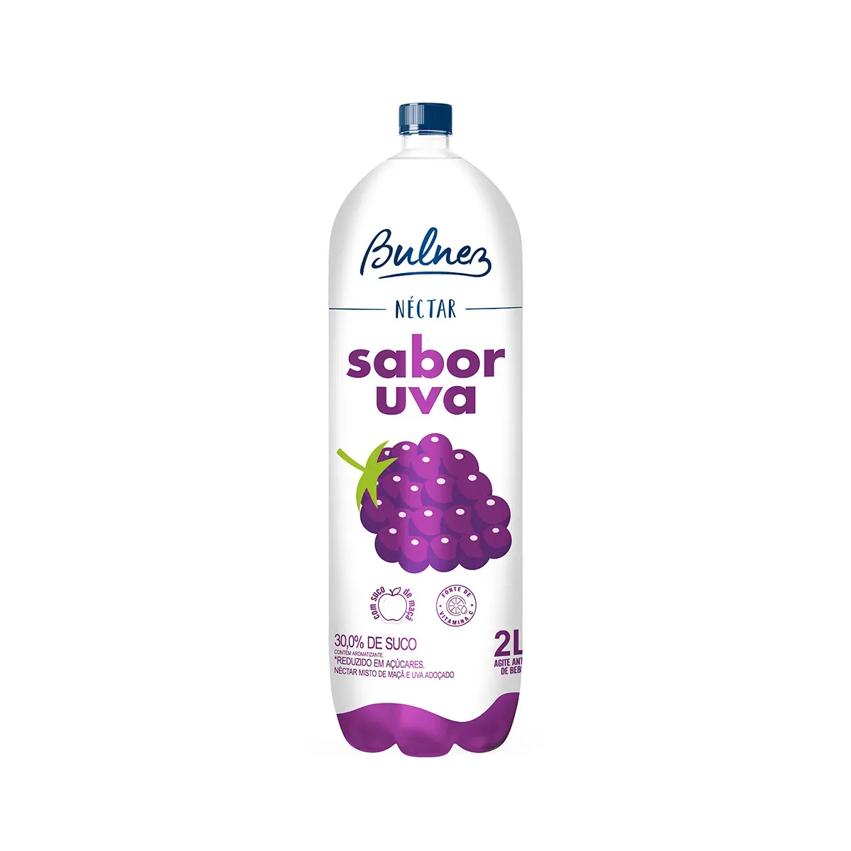 Suco Néctar Bulnez Uva 2L