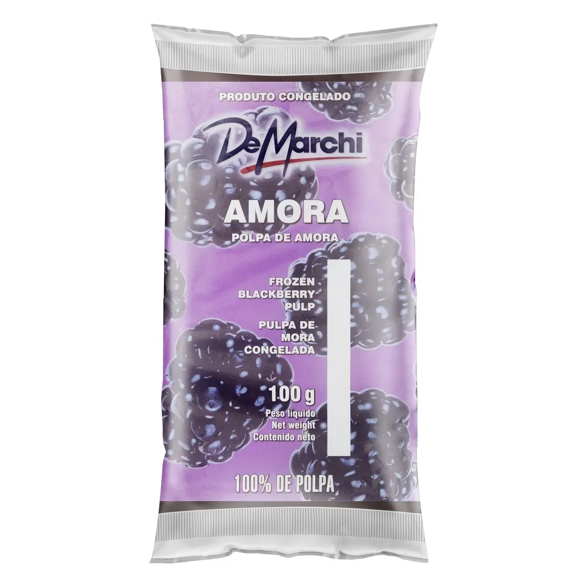 Polpa de Amora De Marchi 100G