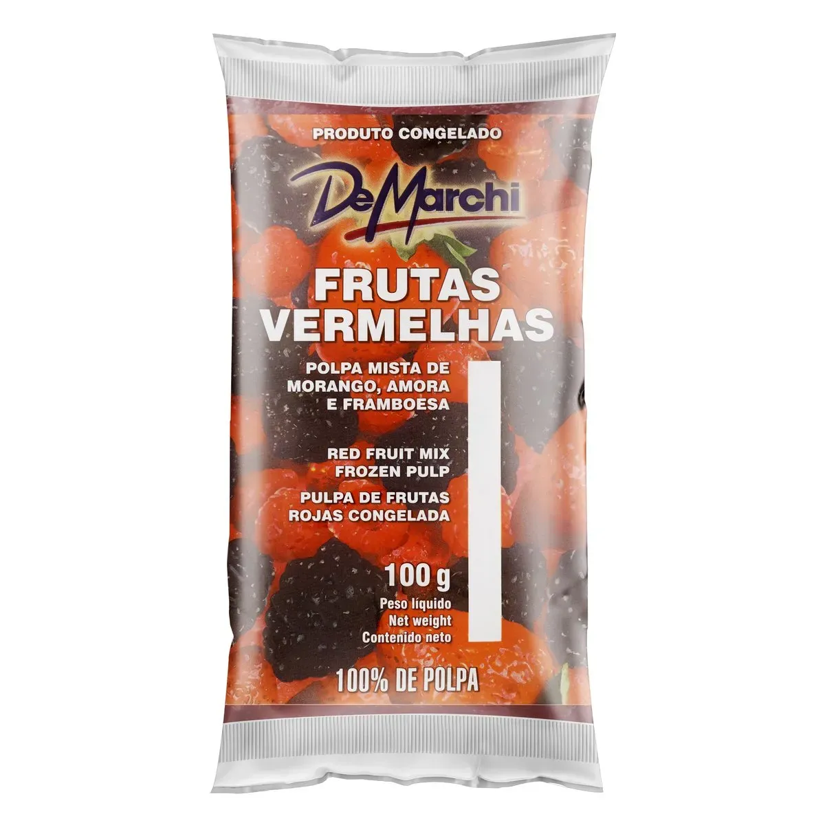 Polpa de Frutas Vermelhas De Marchi 100G