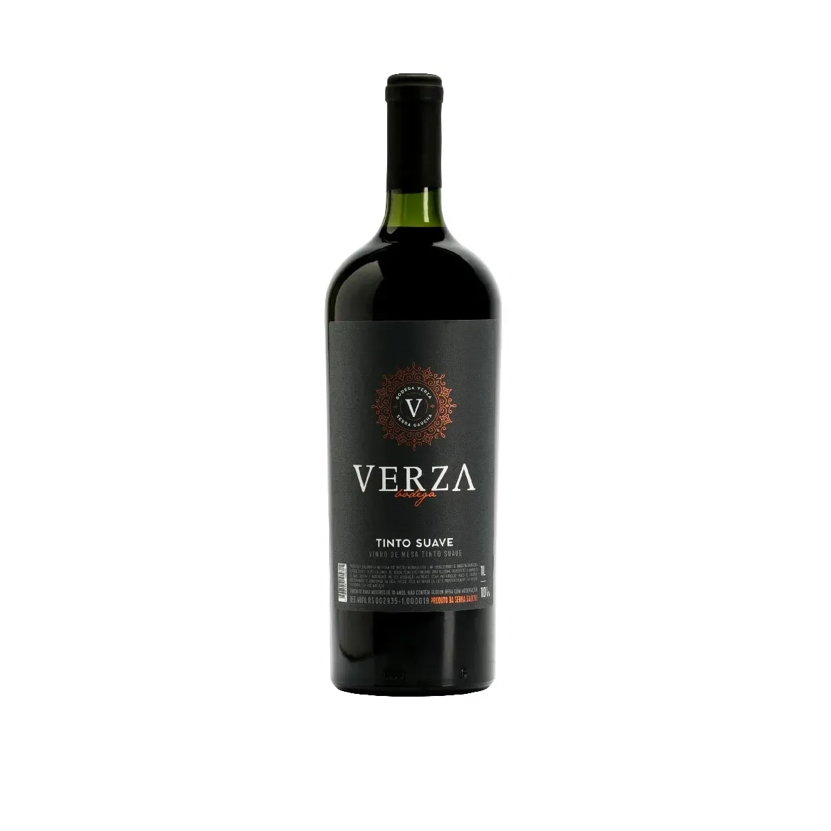 Vinho Tinto Suave de Mesa Verza Bodega 1L