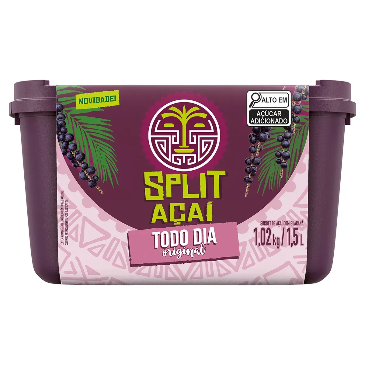 Açaí Todo Dia Split 1,5L