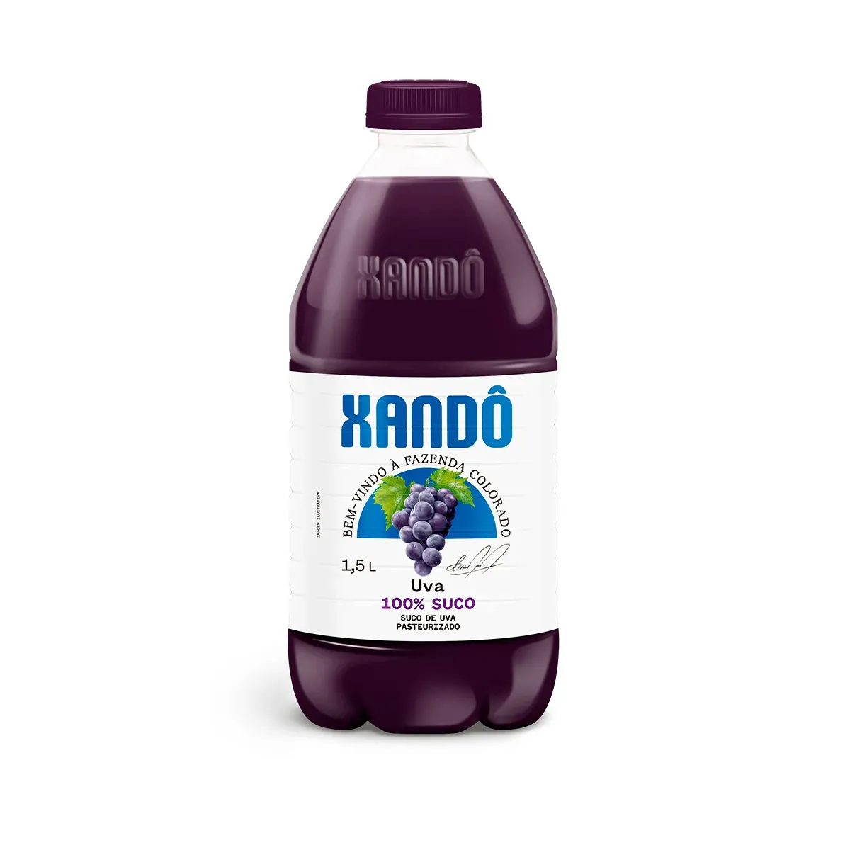 Suco Refrigerado Integral Uva Xandô 1,5L