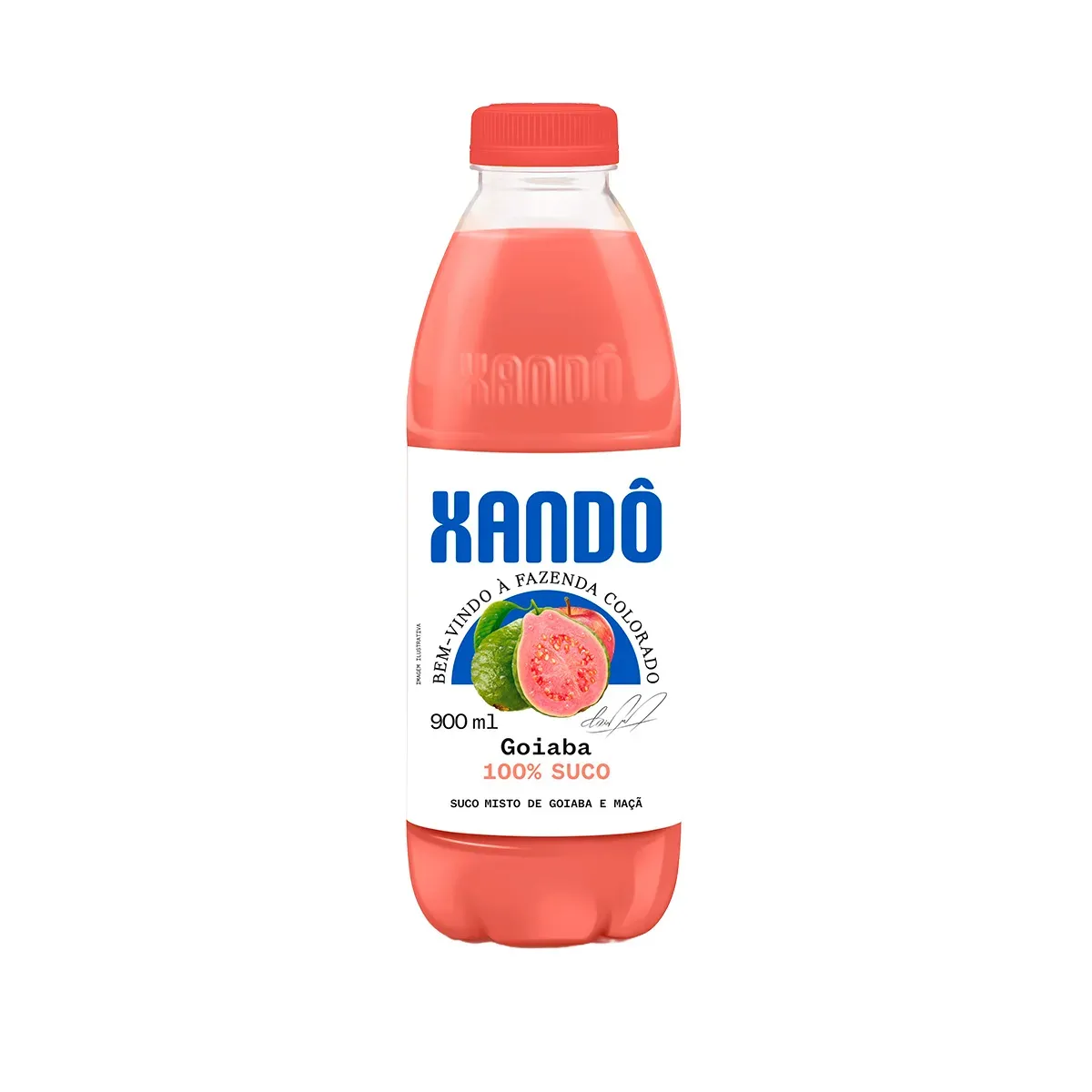 Suco Refrigerado Misto Goiaba Maçã Xandô 900ML