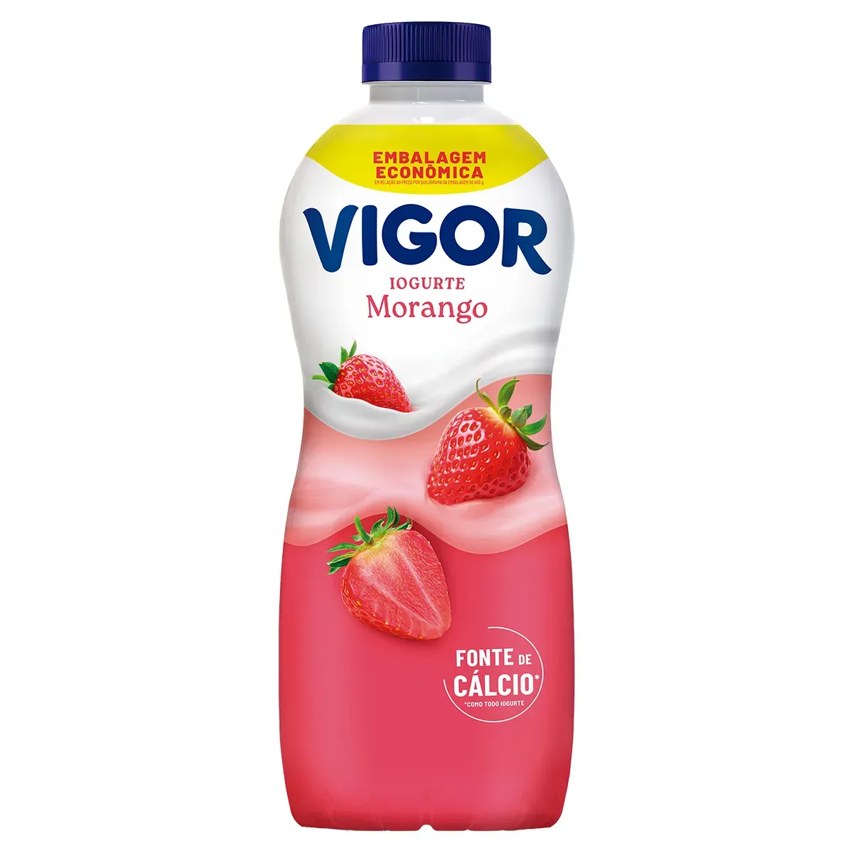Iogurte Líquido Morango Vigor 1,15KG