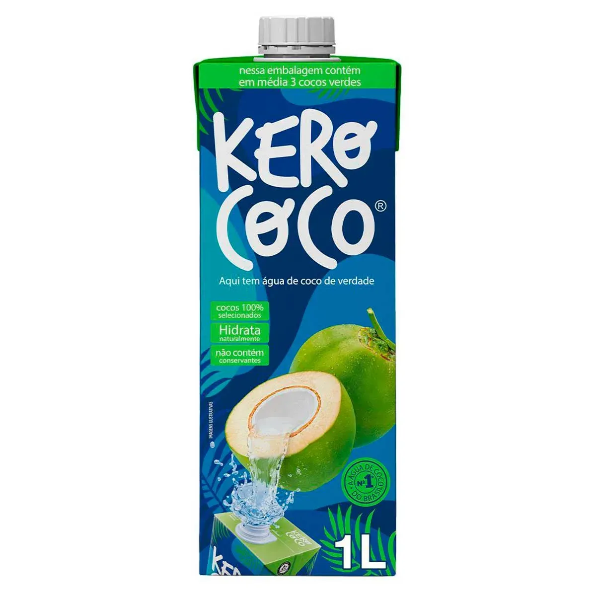 Água De Coco Kero Coco 1L