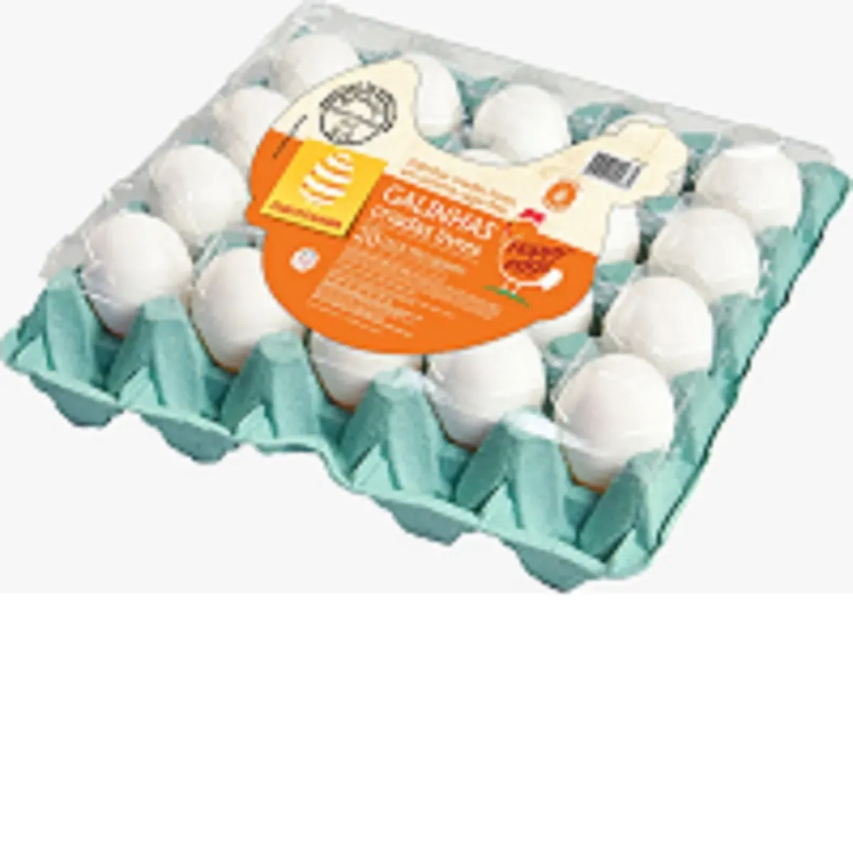 Ovo Branco Grande Mantiqueira Happy Eggs 20UN