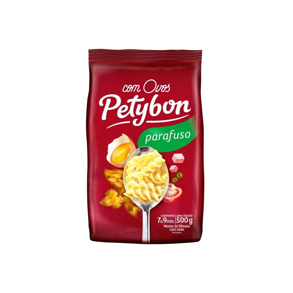 Macarrão Parafuso Petybon Sêmola 500G