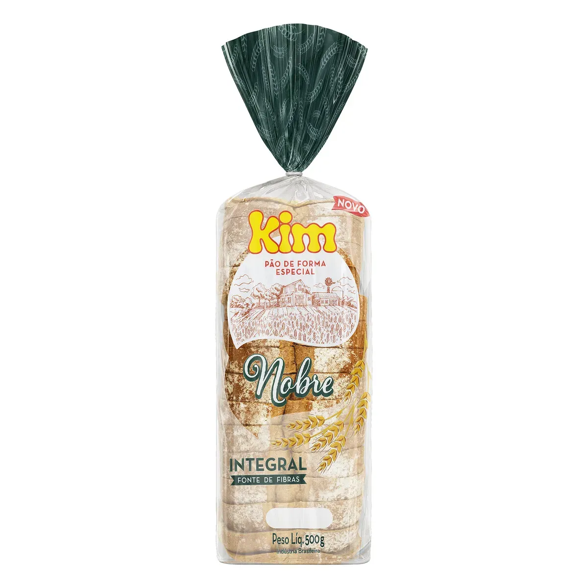 Pão de Forma Nobre Integral Kim 500G