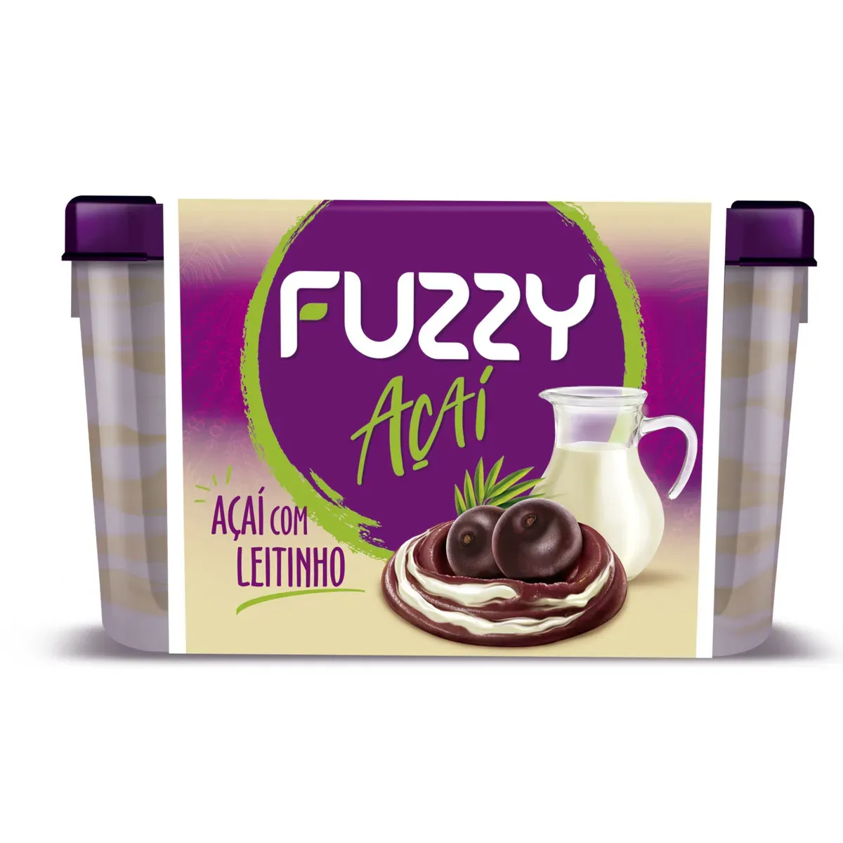 Sorbet Açaí com Leitinho Fuzzy 1,5L