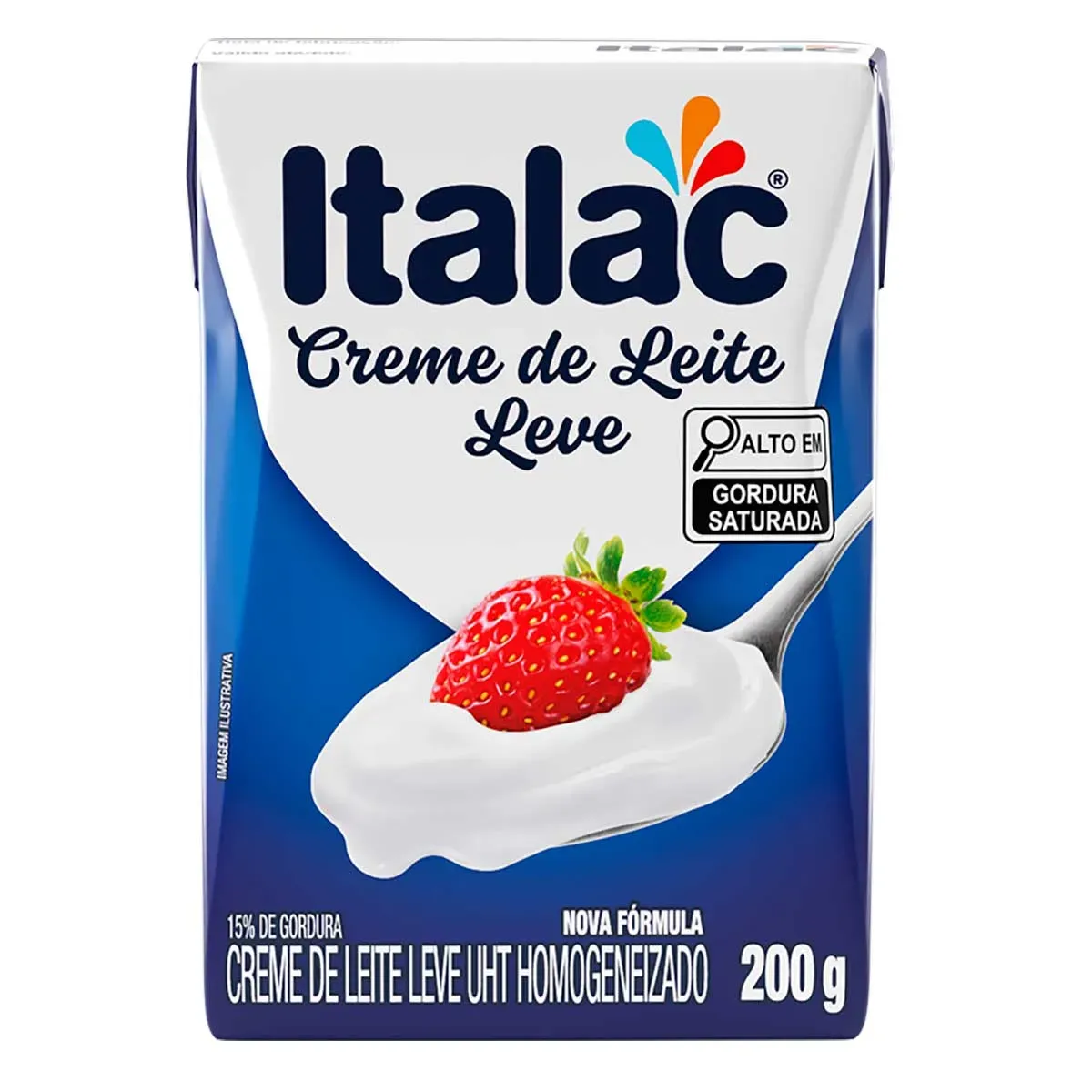 Creme de Leite Leve Italac 200G