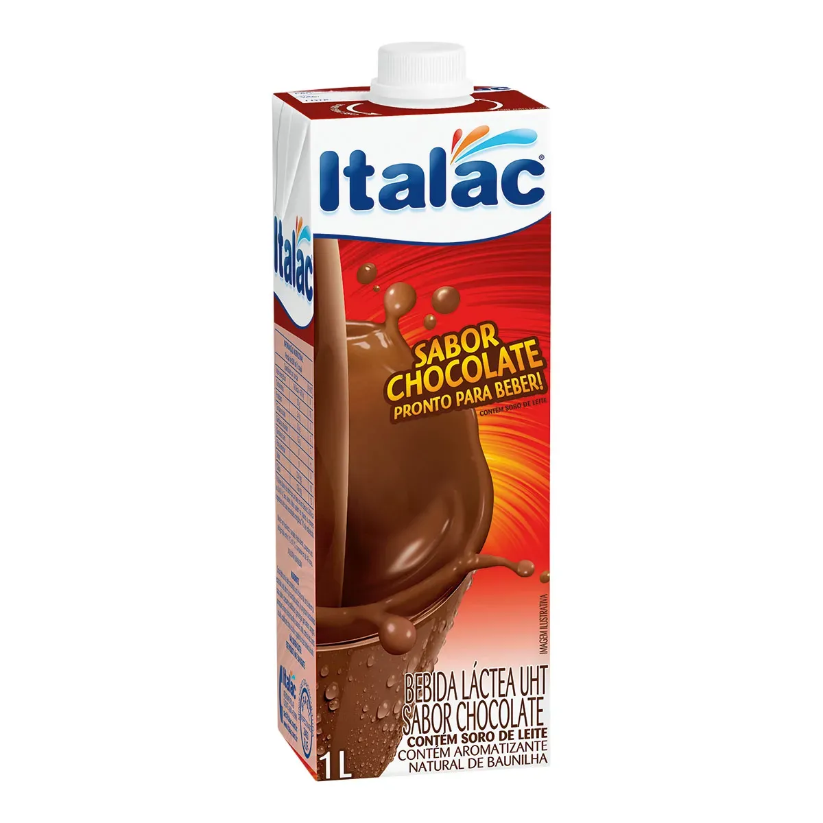 Bebida Láctea Integral Chocolate Italac 1L