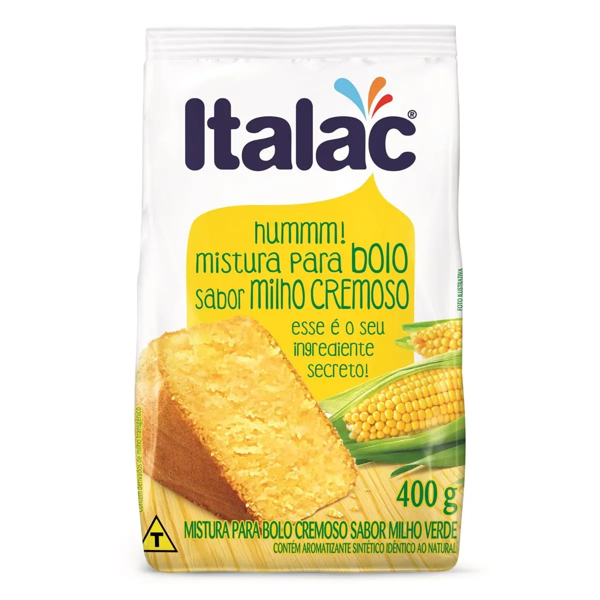 Mistura para Bolo Milho Italac 400G