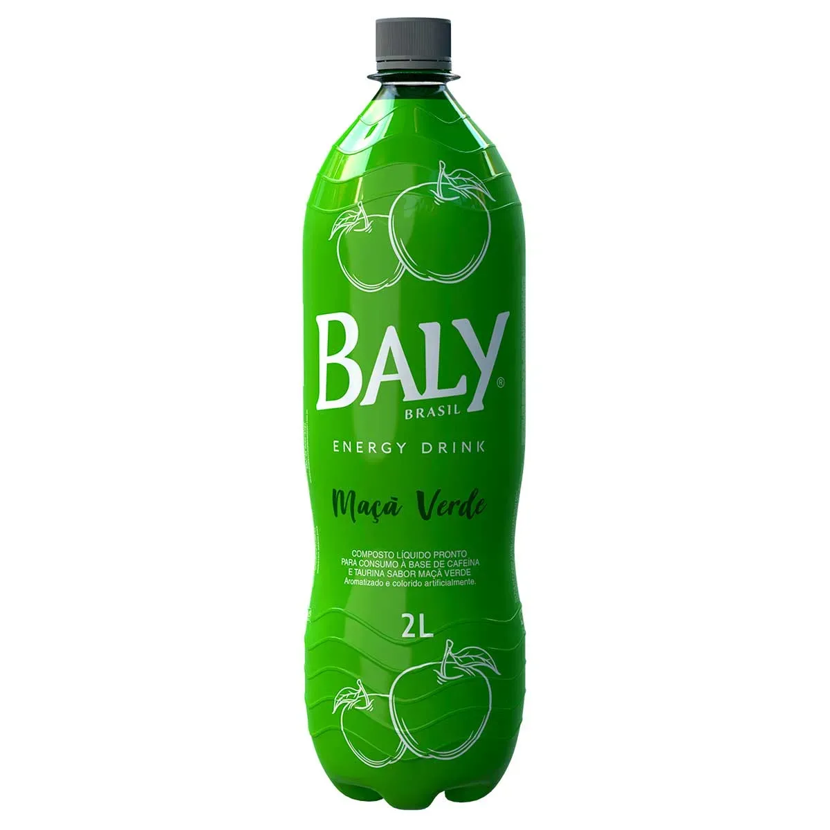 Energético Maçã Verde Baly 2L
