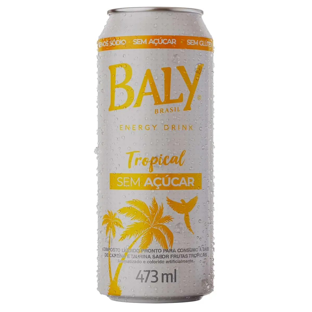 Energético Tropical Zero Açúcar Baly 473ML