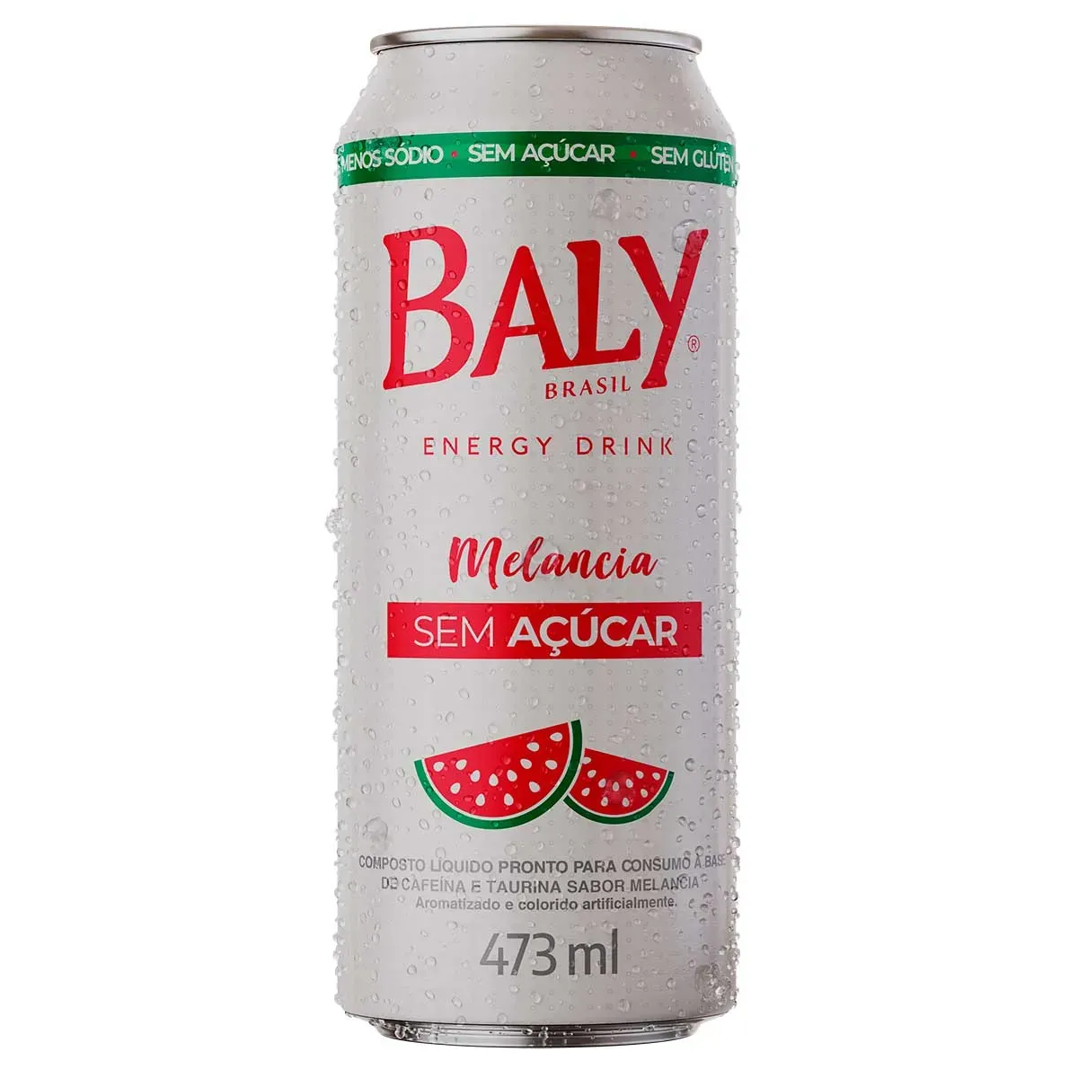 Energético Melancia Sem Açúcar Baly 473ML