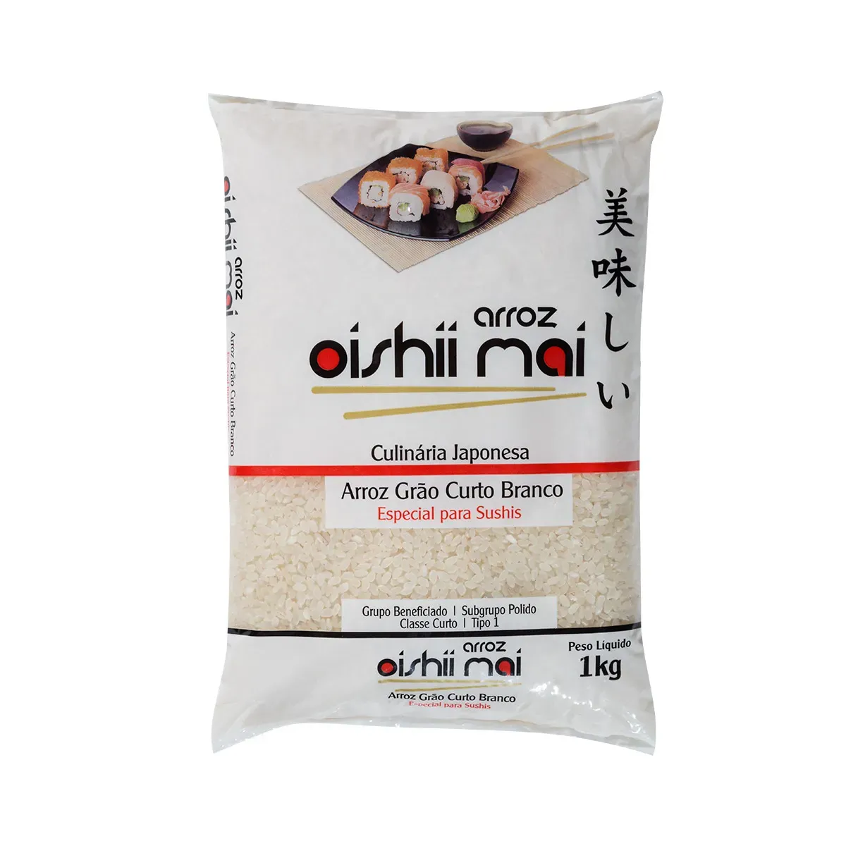 Arroz Japonês Oishii Mai 1KG