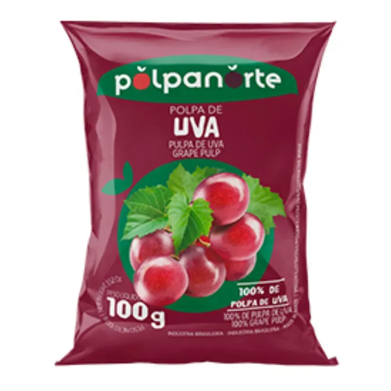 Polpa de Uva Polpanorte 100G