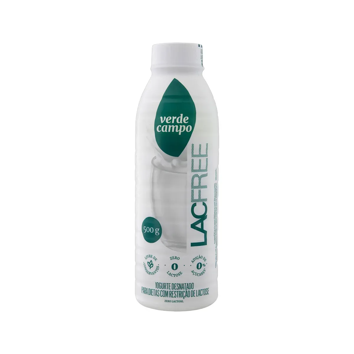 Iogurte Desnatado sem Lactose Verde Campo 500G