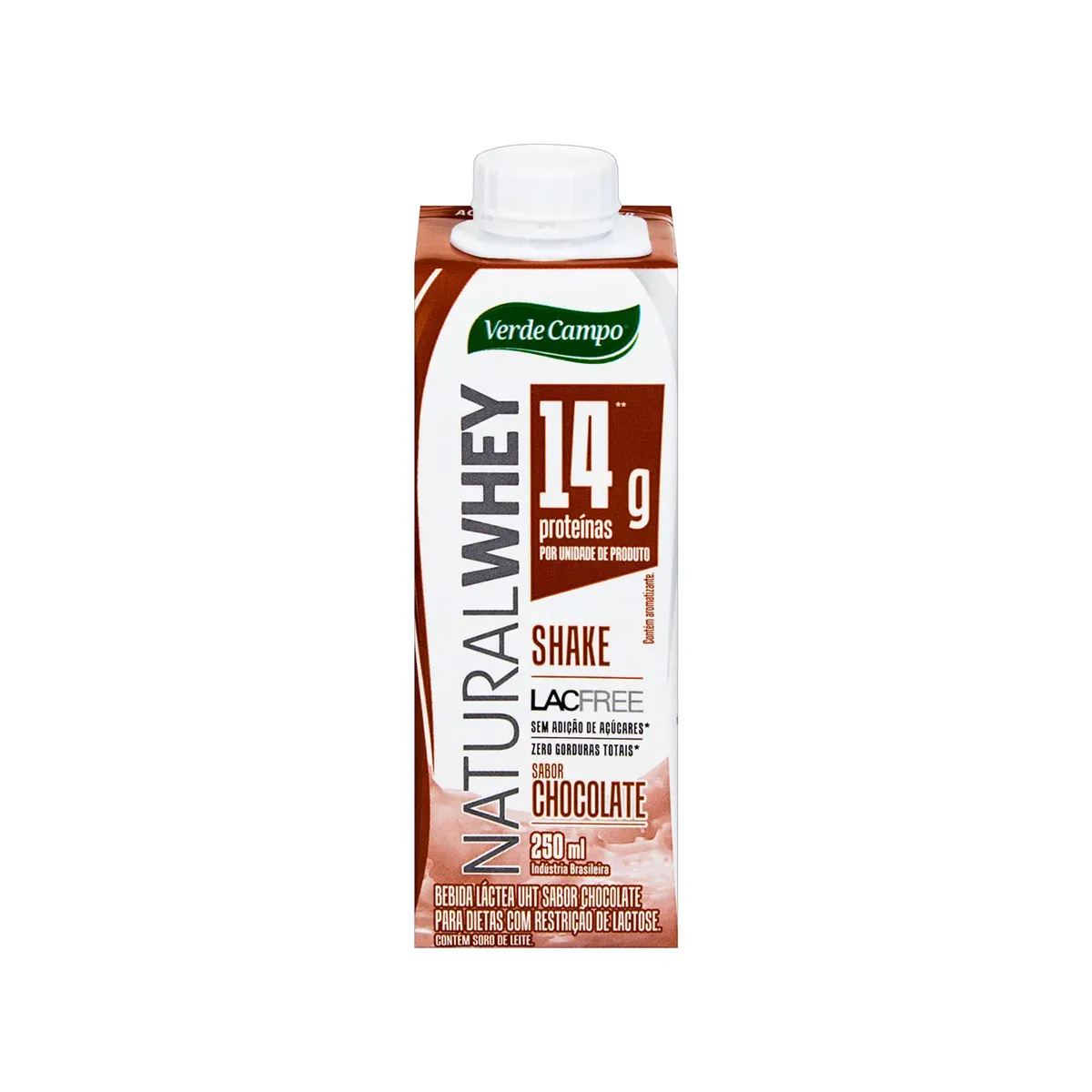 Bebida Láctea Desnatada sem Lactose Verde 250ML