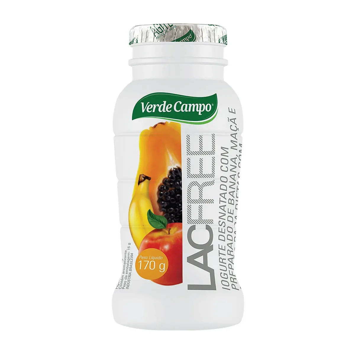 Iogurte Desnatado Verde Campo Lacfree Banana 170G