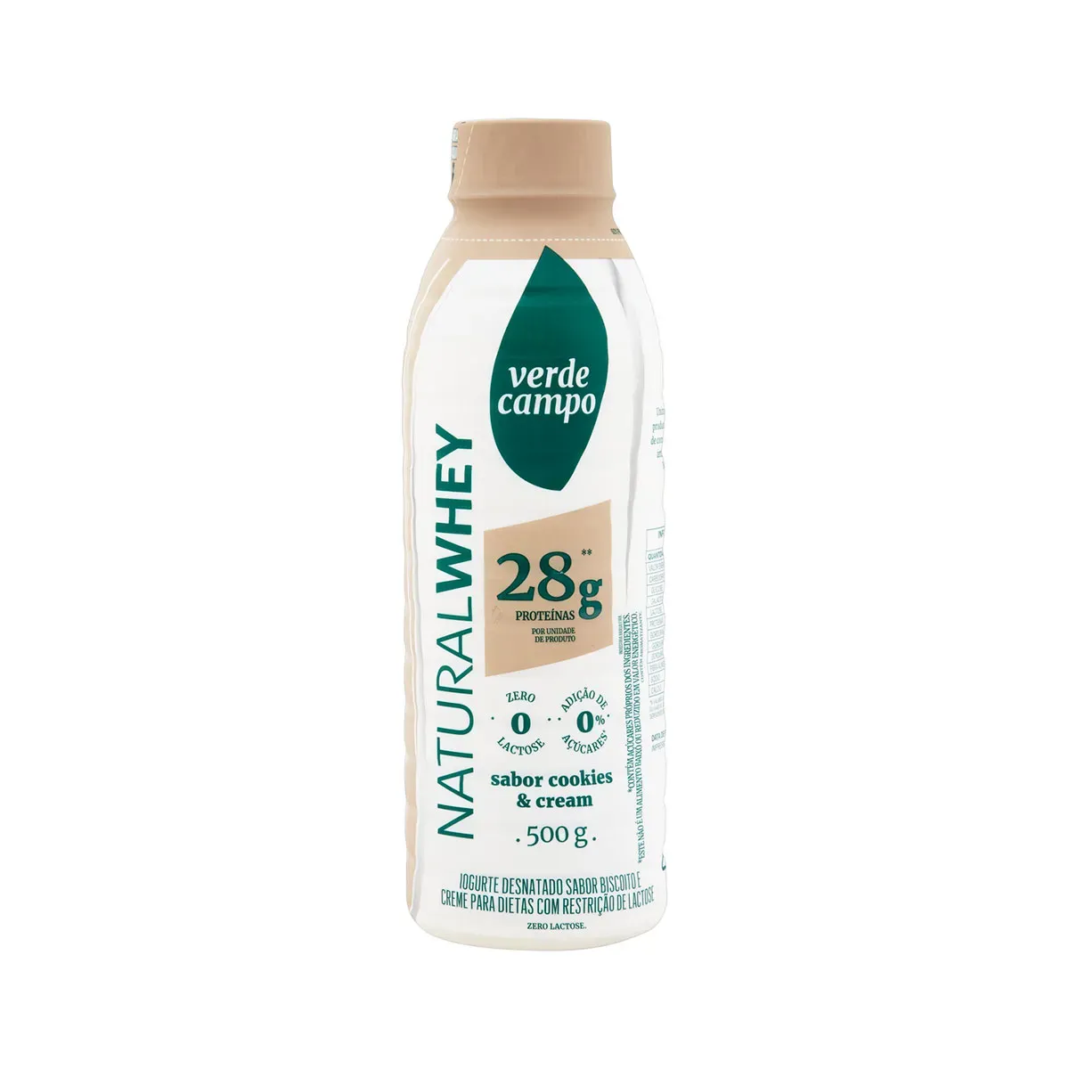 Iogurte Desnatado Zero Lactose Verde Campo 500G
