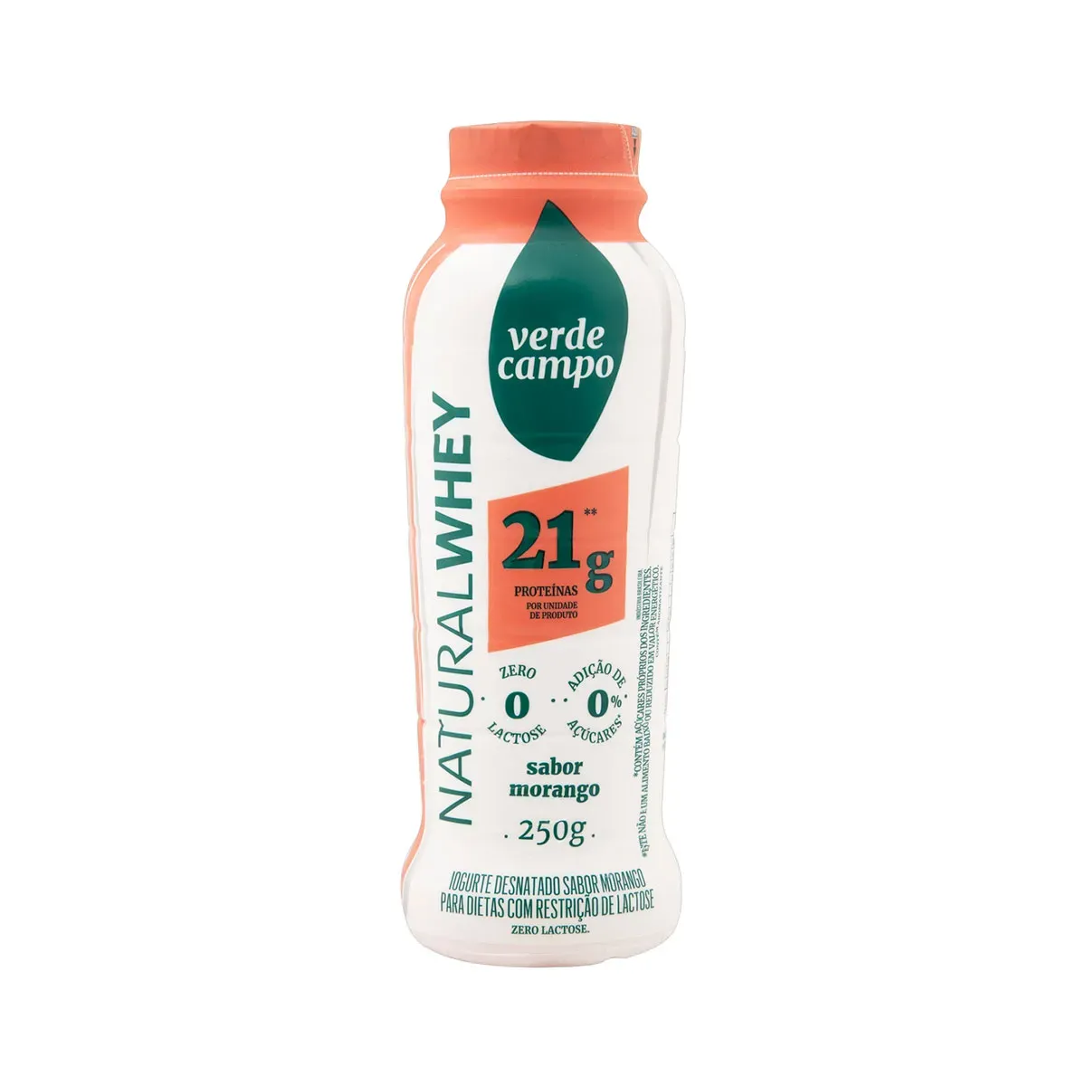 Iogurte Desnatado Zero Lactose Verde Campo 250G