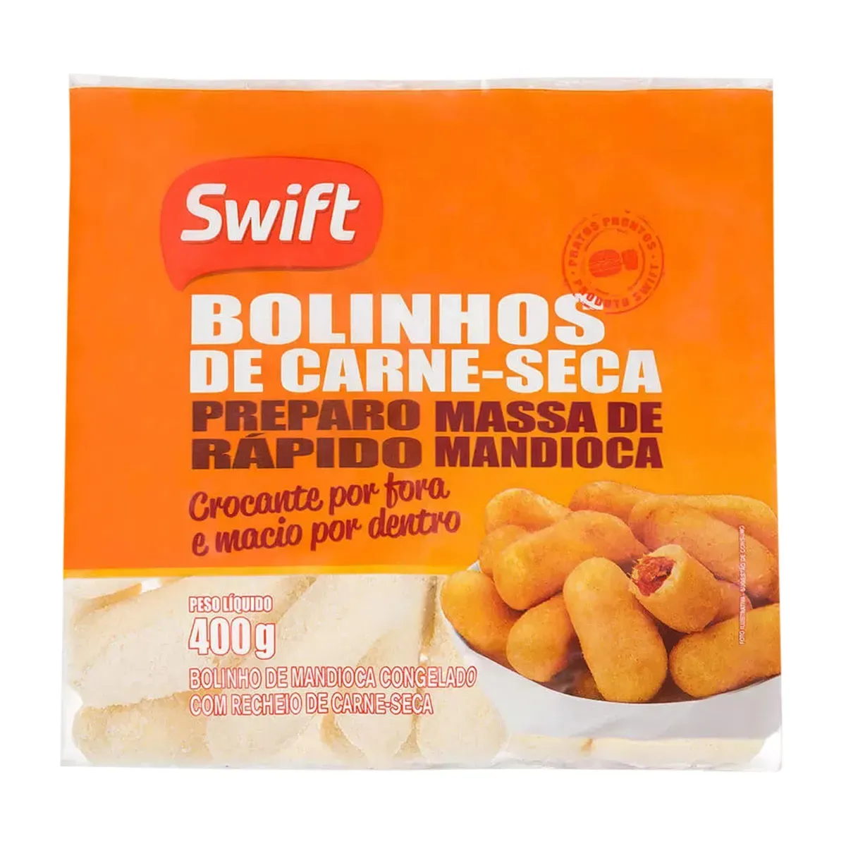 Bolinho de Mandioca com Carne Swift 400G