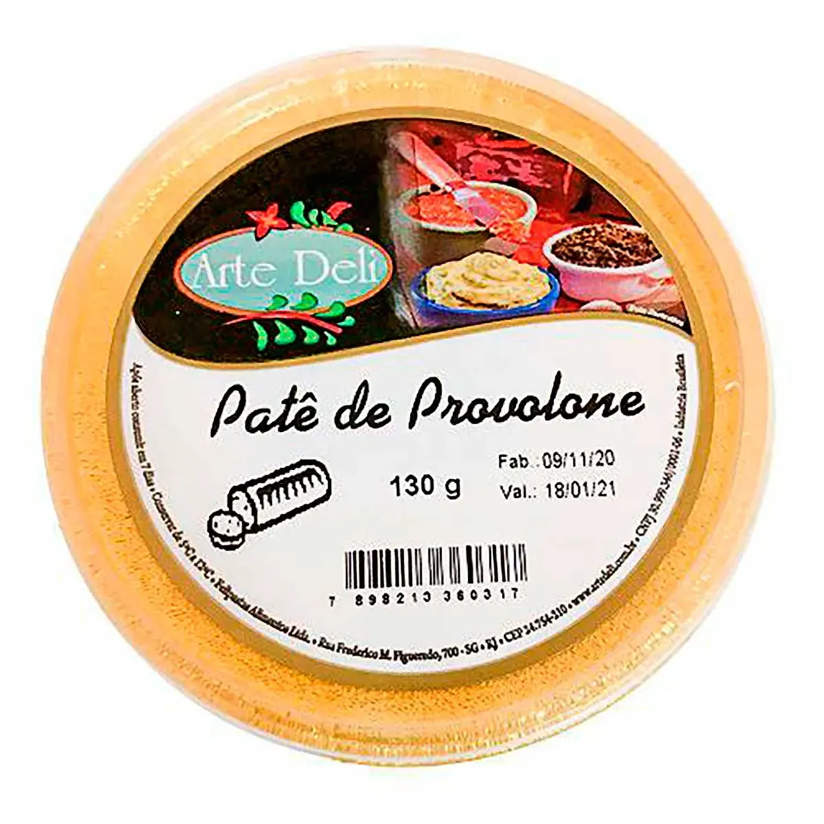 Patê de Provolone Arte Deli 130G