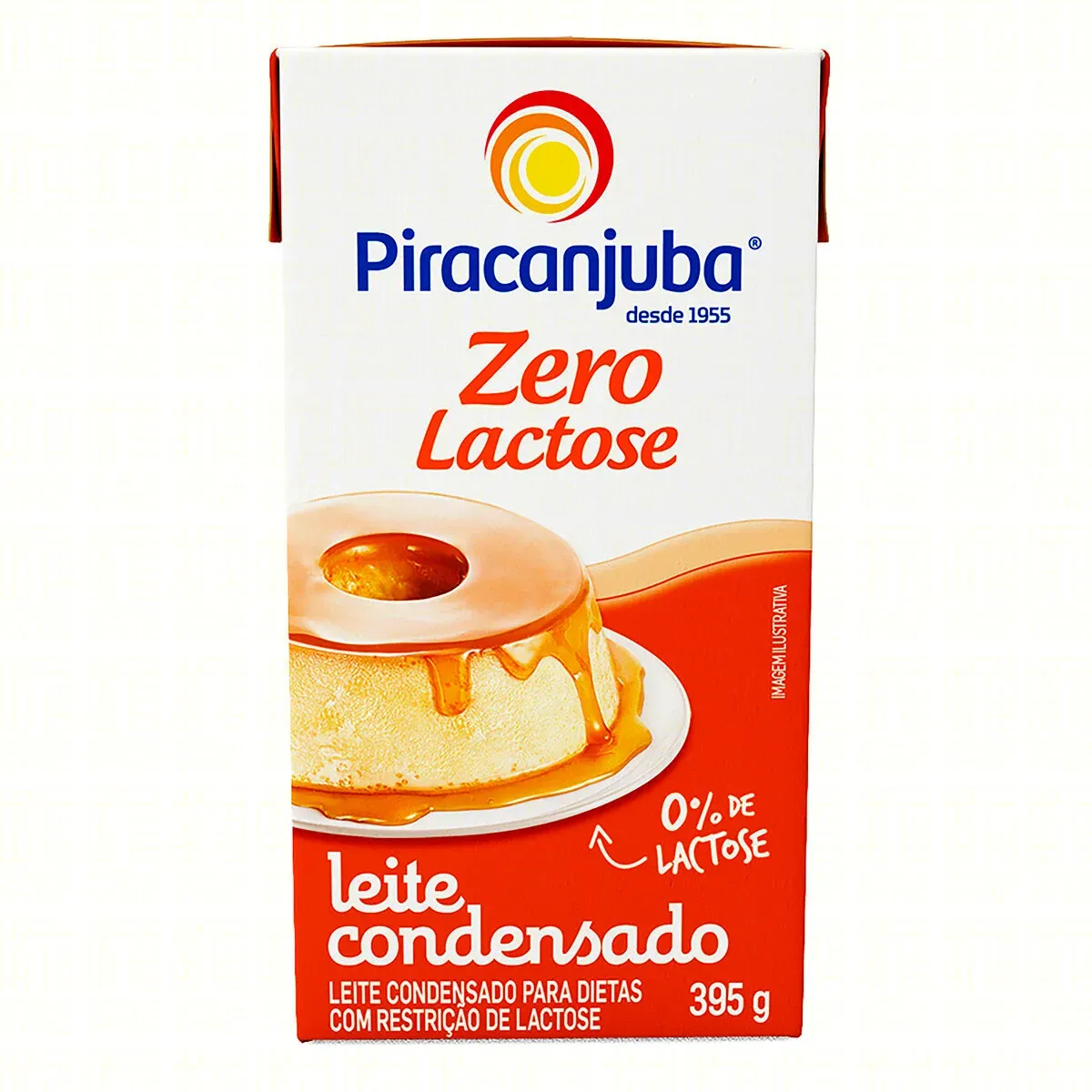 Leite Condensado Zero Lactose Piracanjuba 395G