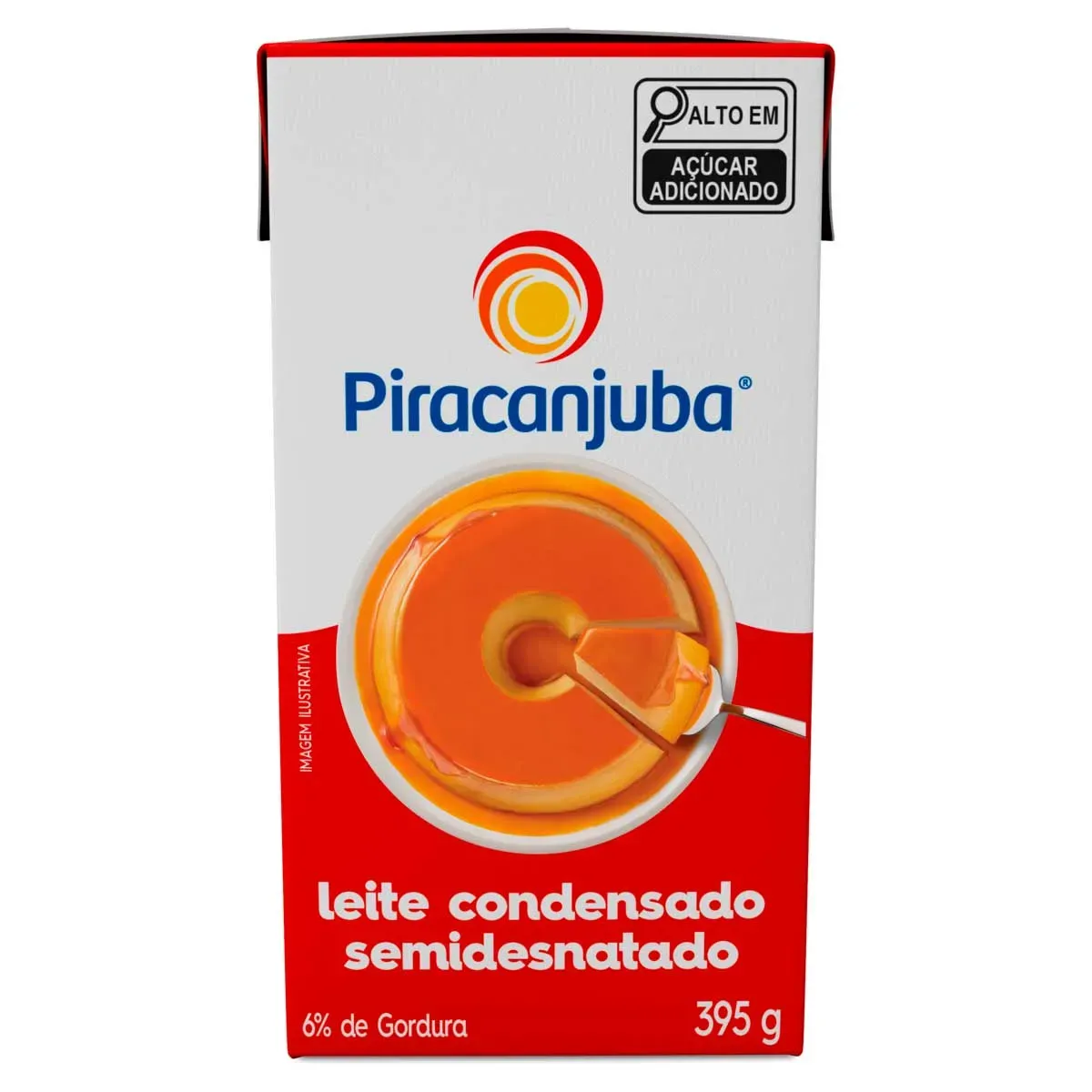 Leite Condensado Semidesnatado Piracanjuba 395G